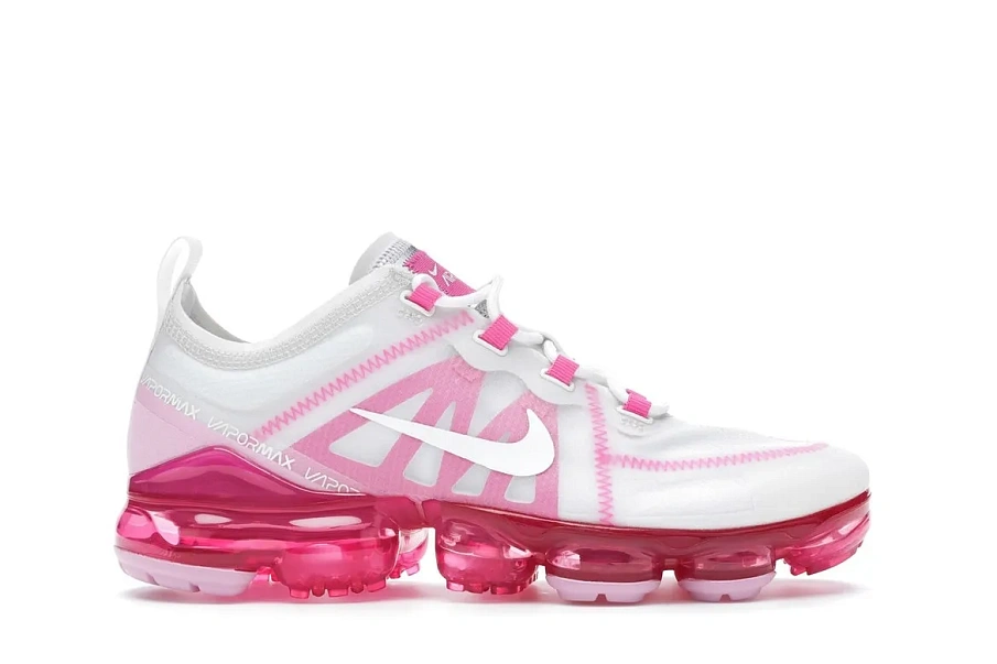 Фото № 1 с приближением к товару «‎Nike Air VaporMax 2019 Summit White Pink Rise »