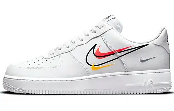 Nike Air Force 1 Low "Multi Swoosh" WhiteMulticolor - 1