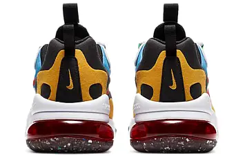 Nike Air Max 270 React (Gs) Running Shoes Multi-Color - 6