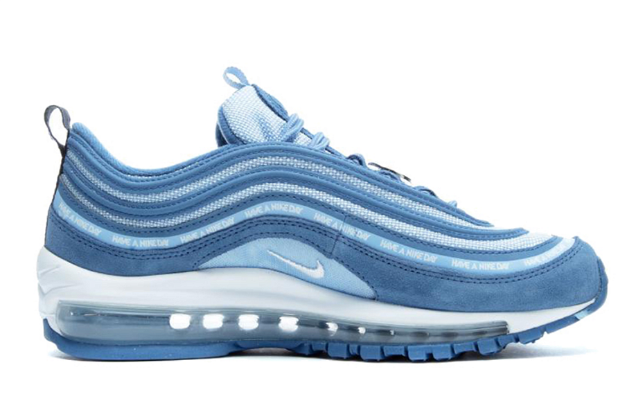 Фото № 2 с приближением к товару «‎Air Max 97 Have a Nike Day Indigo Storm (GS)»