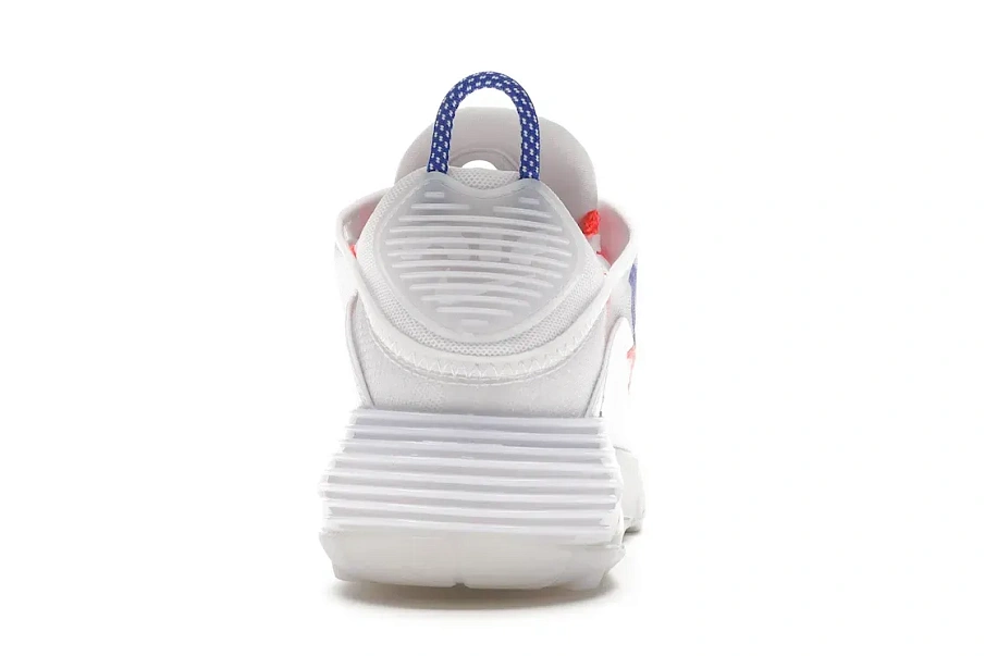 Фото № 4 с приближением к товару «‎Nike Air Max 2090 White Flash Crimson Racer Blue »