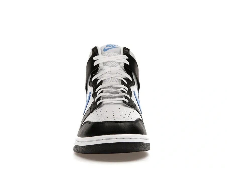Фото № 2 с приближением к товару «‎Nike Dunk High Retro FLC Black University Blue White»