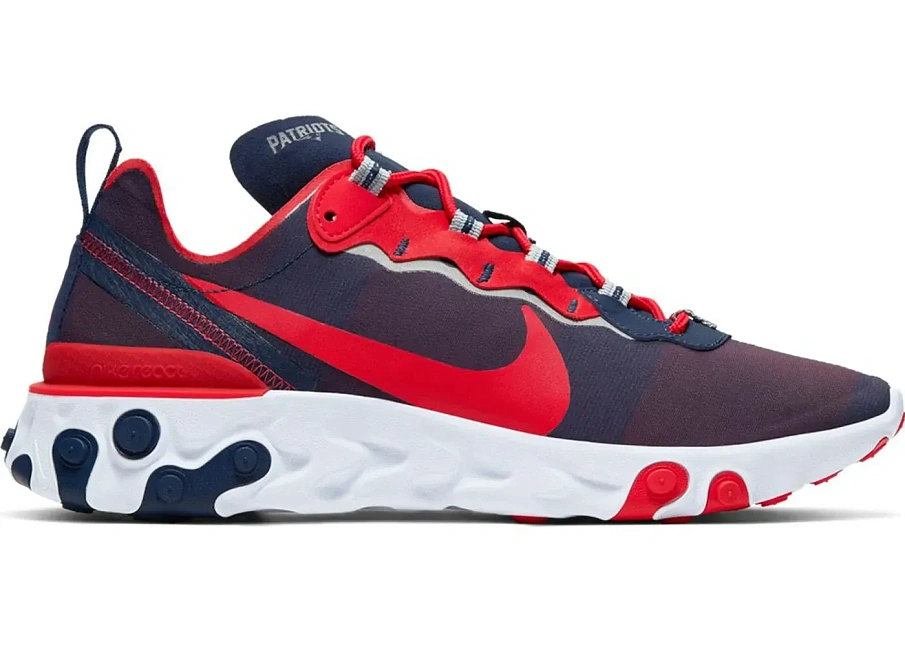 Фото № 1 с приближением к товару «‎Nike React Element 55 New England Patriots»