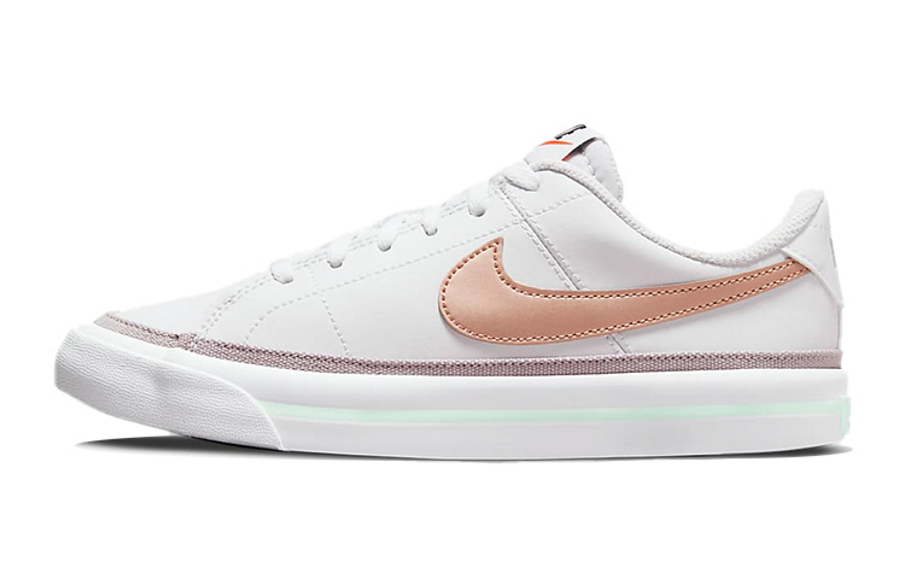 Фото № 1 с приближением к товару «‎Nike Court Legacy (GS) Sneakers WhiteBrown»