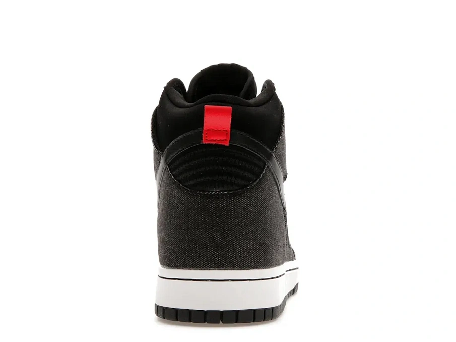 Фото № 4 с приближением к товару «‎Nike Dunk CMFT Denim Black»