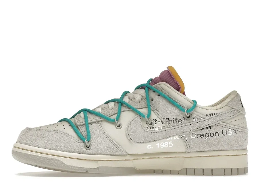 Фото № 3 с приближением к товару «‎Nike Dunk Low Off-White Lot 36»