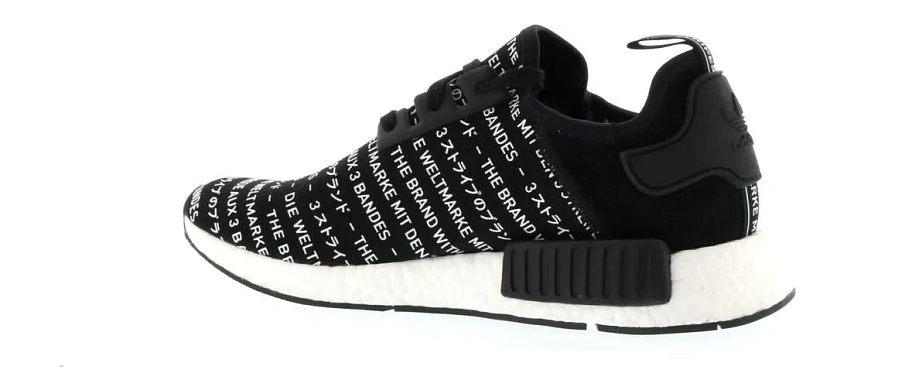 Фото № 4 с приближением к товару «‎adidas NMD R1 Blackout»