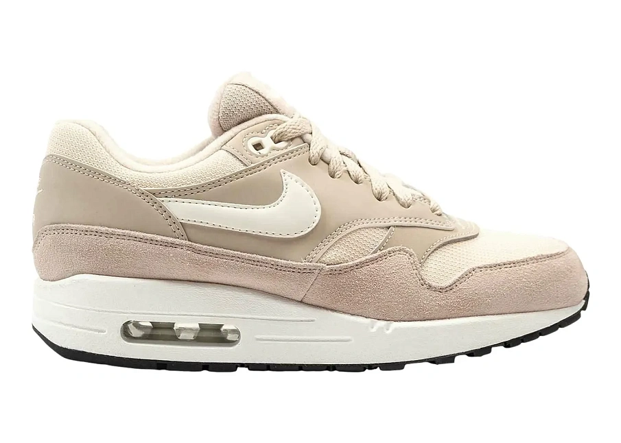 Фото № 1 с приближением к товару «‎Nike Air Max 1 String Sail Light Cream Black »