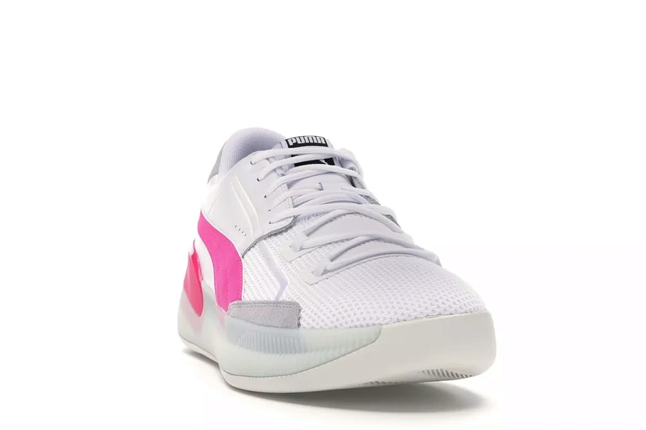Фото № 5 с приближением к товару «‎Puma Clyde Hardwood White Pink»