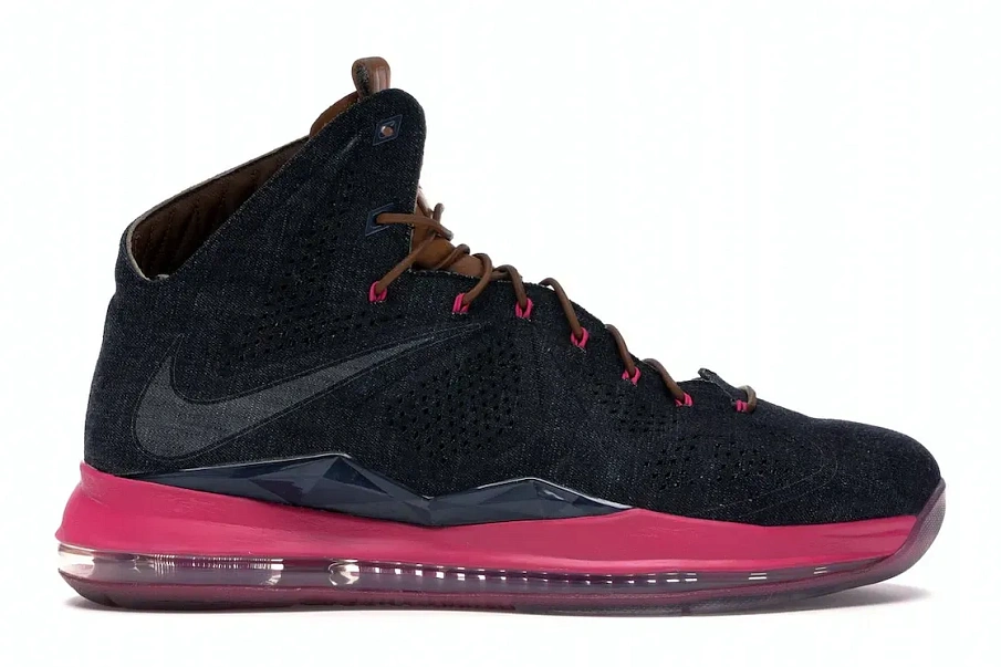 Фото № 1 с приближением к товару «‎Nike LeBron X EXT Denim»
