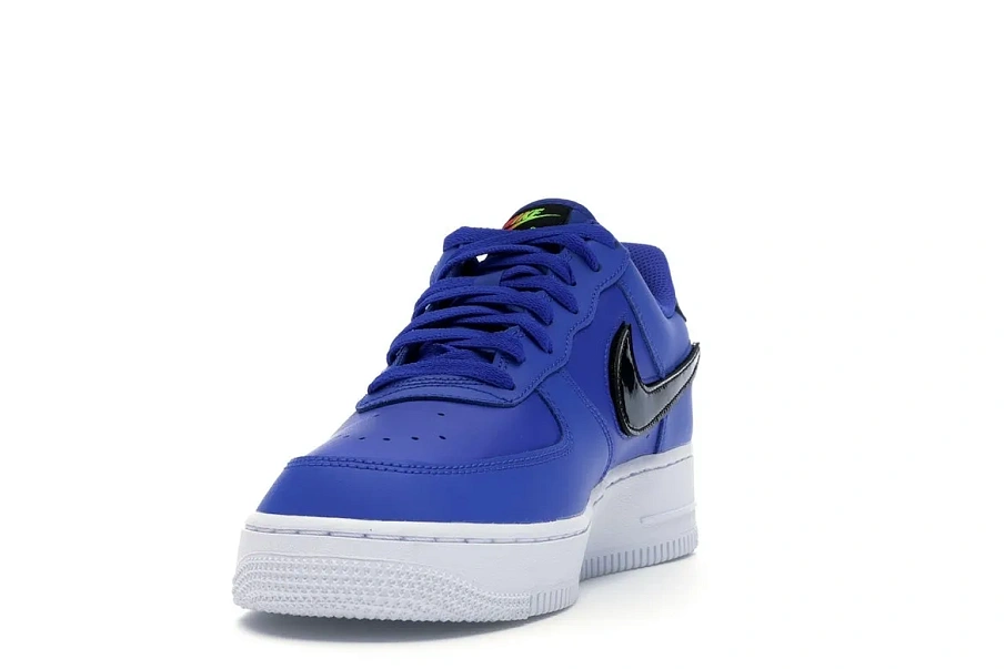 Фото № 4 с приближением к товару «‎Nike Air Force 1 Low Removable Swoosh Pack Blue»