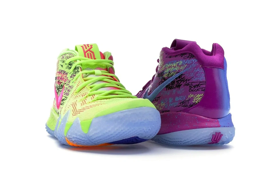 Фото № 4 с приближением к товару «‎Nike Kyrie 4 Confetti»