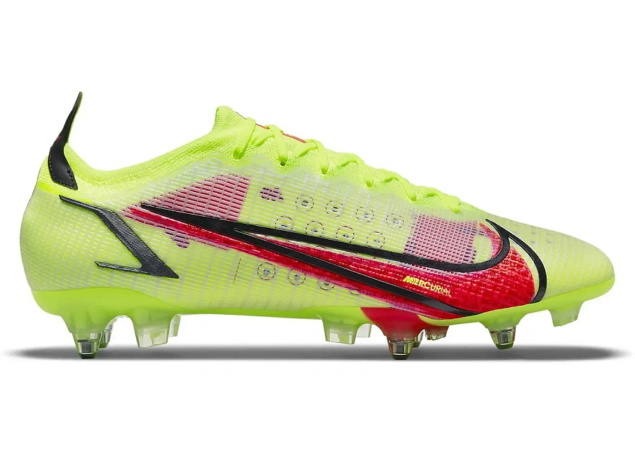Фото № 1 с приближением к товару «‎Nike Mercurial Vapor 14 Elite SG-Pro AC Volt Black Bright Crimson»