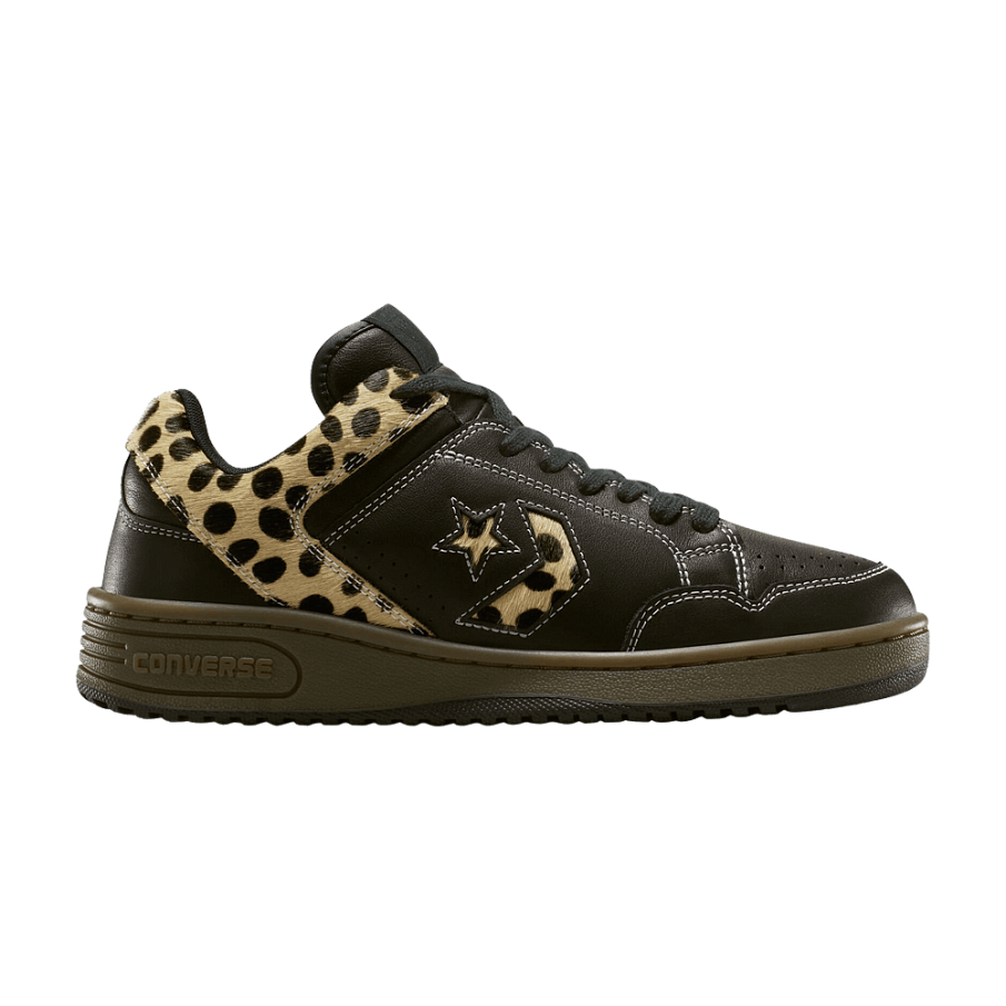 Фото № 1 с приближением к товару «‎Converse Weapon Low Leopard Pony Hair (A12707C)»