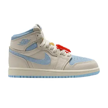 Air Jordan 1 Retro High OG PS Pale Ivory Psychic Blue - 1