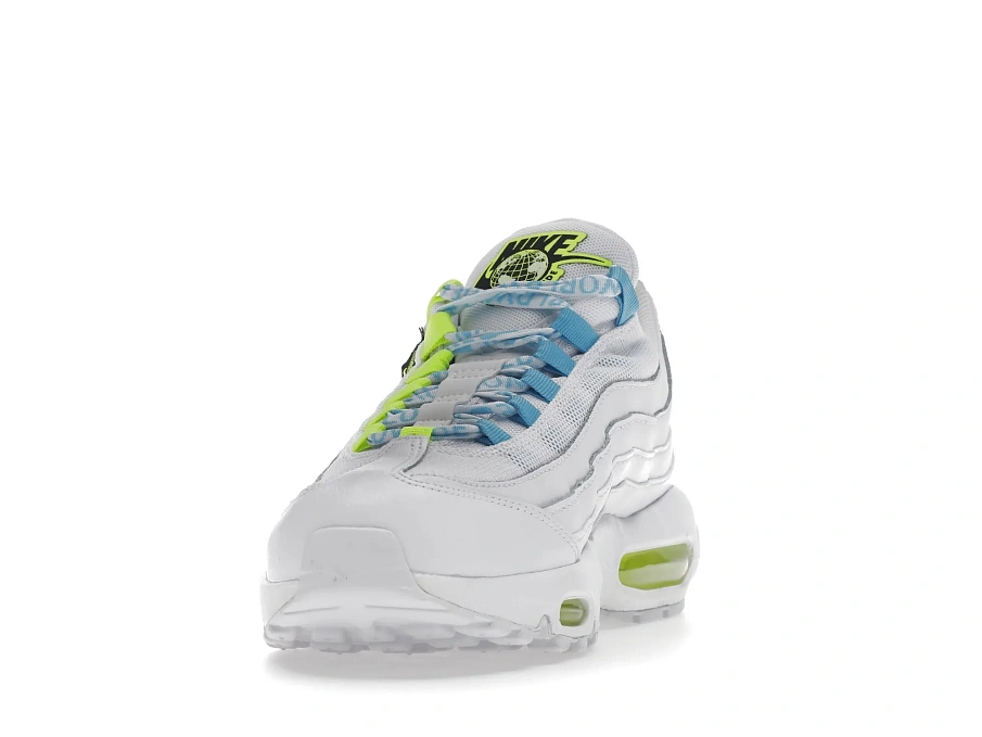 Фото № 2 с приближением к товару «‎Nike Air Max 95 Worldwide White »