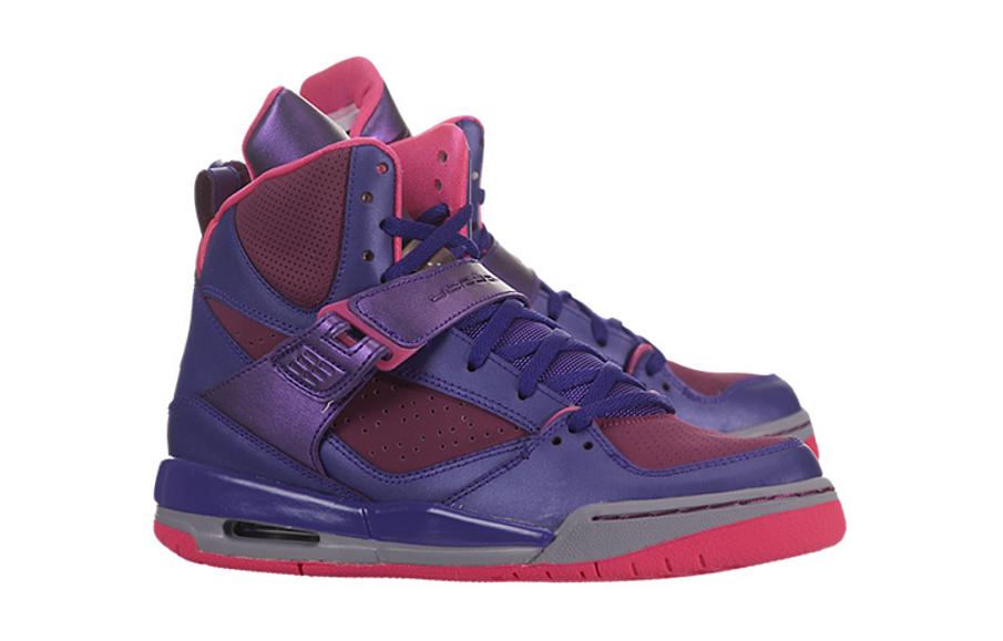 Фото № 2 с приближением к товару «‎Jordan Jordan Flight 45 High GS 'Electric Purple'»