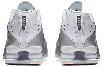 Nike Shox R4 GS 'White Metallic Silver' - 6