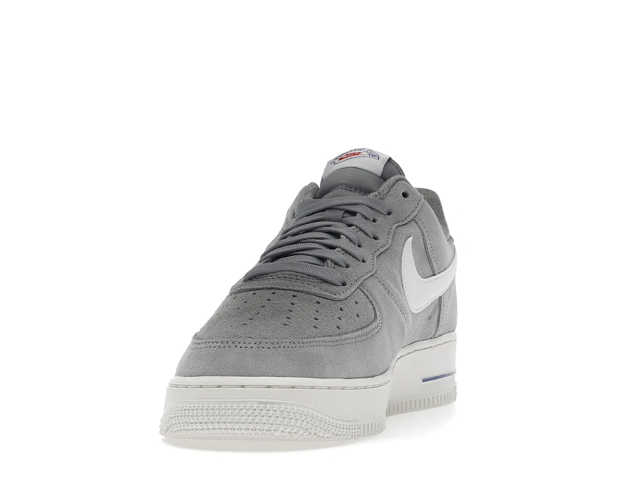 Фото № 4 с приближением к товару «‎Nike Air Force 1 Low Light Smoke Grey White Sail Hyper Royal»