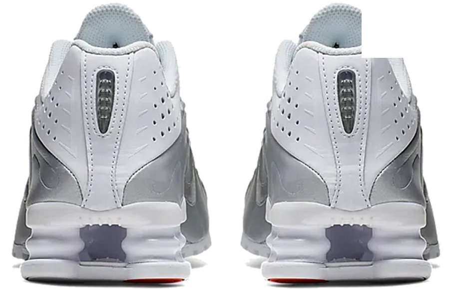 Фото № 4 с приближением к товару «‎Nike Shox R4 GS 'White Metallic Silver'»