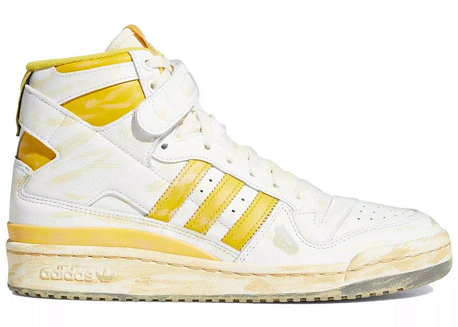 Фото № 1 с приближением к товару «‎adidas Forum 84 Hi AEC White Hazy Yellow»