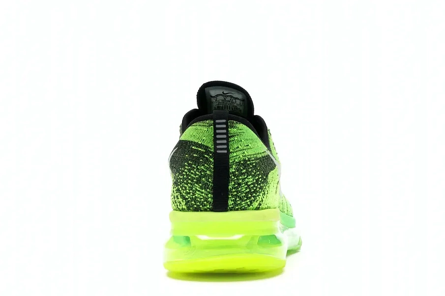 Фото № 4 с приближением к товару «‎Nike Flyknit Max Voltage Green»