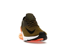 Фото № 3 с приближением к товару «‎Nike Air Max 270 Flyknit Olive Flak Total Orange»