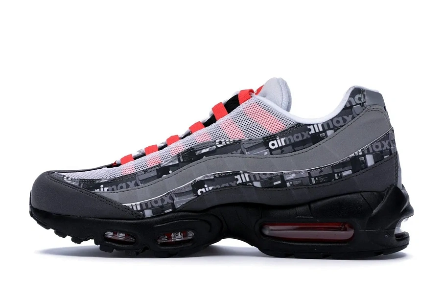 Фото № 5 с приближением к товару «‎Nike Air Max 95 Atmos We Love Nike (Bright Crimson)»