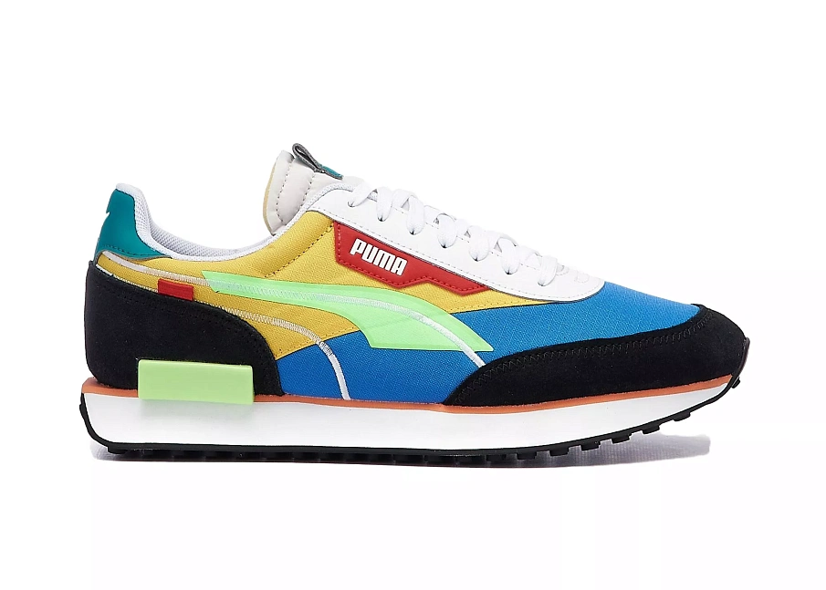 Фото № 1 с приближением к товару «‎Puma Future Rider Twofold Palace Blue Maize»