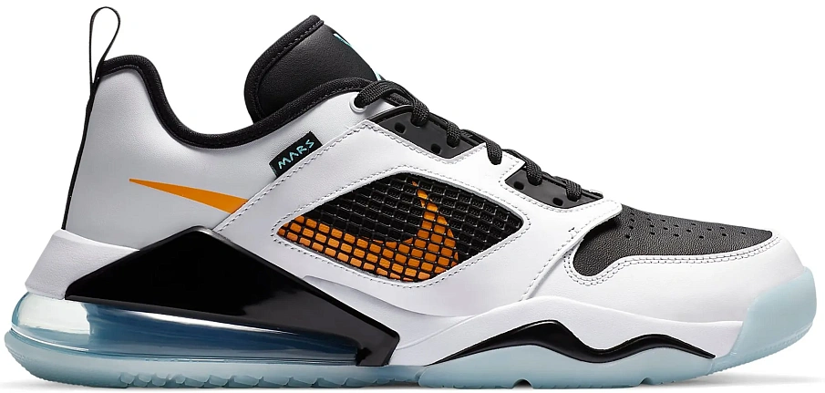 Фото № 1 с приближением к товару «‎Jordan Mars 270 Low White Black Orange Aqua»