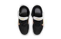 Фото № 4 с приближением к товару «‎(BP) Nike Team Hustle D 10 FlyEase WhiteGoldBlack»