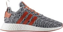 Фото № 1 с приближением к товару «‎adidas NMD R2 White Grey Solar Red»