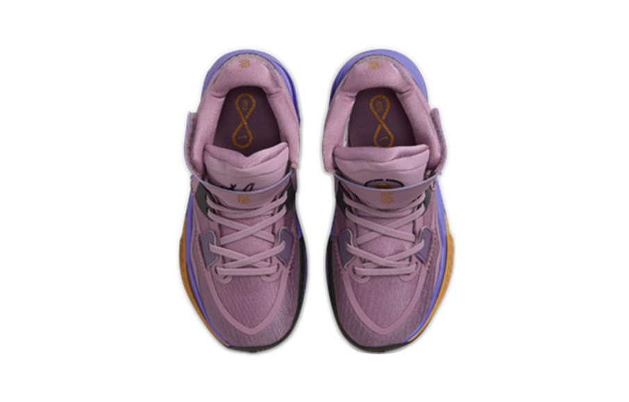 Фото № 3 с приближением к товару «‎BP Nike Kyrie 8 infinity Basketball shoes Amethyst WavePsychic PurpleCanyon PurpleMetallic Gold»