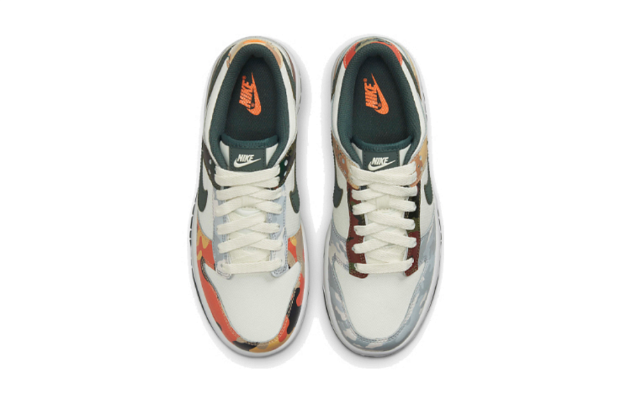 Фото № 4 с приближением к товару «‎Nike Dunk Low SE "Sail Multi-Camo" (GS)»