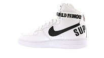Фото № 3 с приближением к товару «‎Nike Air Force 1 High Supreme World Famous White»