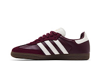 Фото № 4 с приближением к товару «‎adidas Women's Samba OG Maroon Off White Gum»