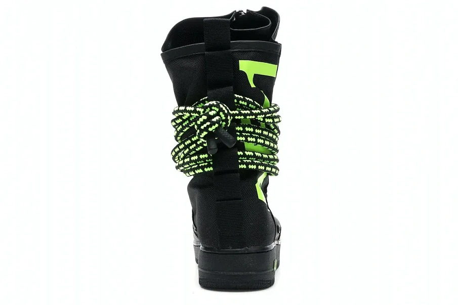 Фото № 4 с приближением к товару «‎Nike SF Air Force 1 High Black Volt»