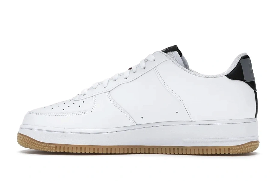 Фото № 6 с приближением к товару «‎Nike Air Force 1 Low NBA White Grey Gum»