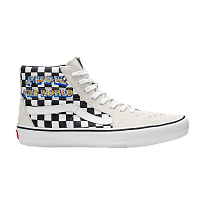 Фото № 1 с приближением к товару «‎Supreme x Vans Sk8 Hi Fuck The World - White»