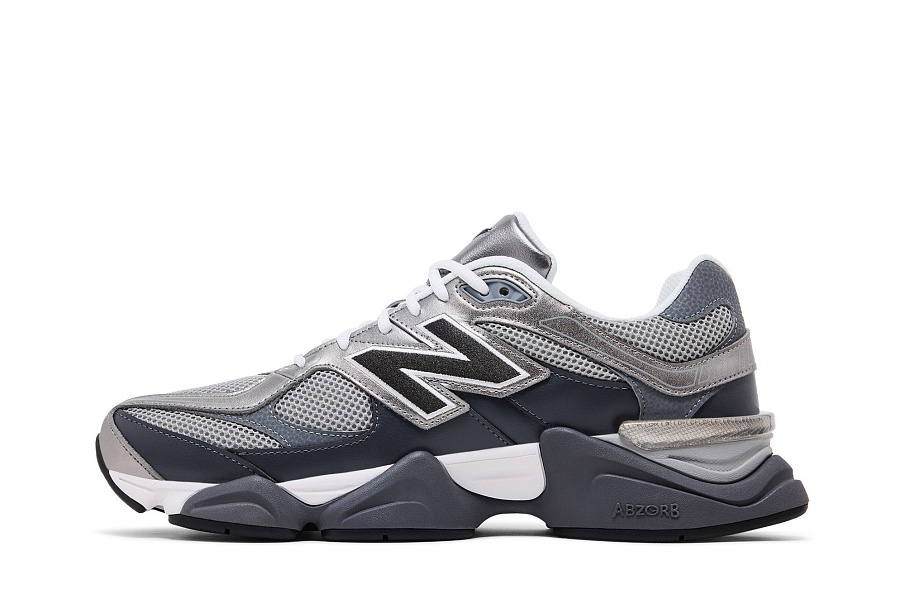 Фото № 4 с приближением к товару «‎New Balance 9060 Magnet Faded Black»