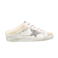 Фото № 1 с приближением к товару «‎Golden Goose Women's Superstar Sabot White Cappuccino Silver»