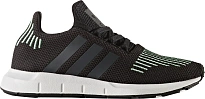 Фото № 1 с приближением к товару «‎adidas Swift Run Black White (Youth)»