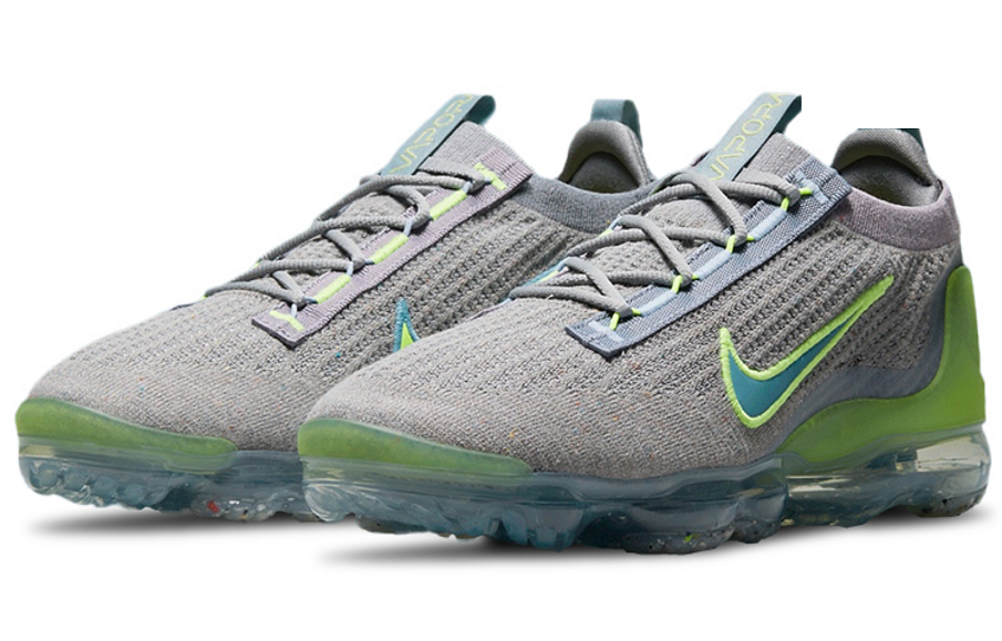 Фото № 3 с приближением к товару «‎Nike Air Vapormax Flyknit 2021 Running Shoes Grey»