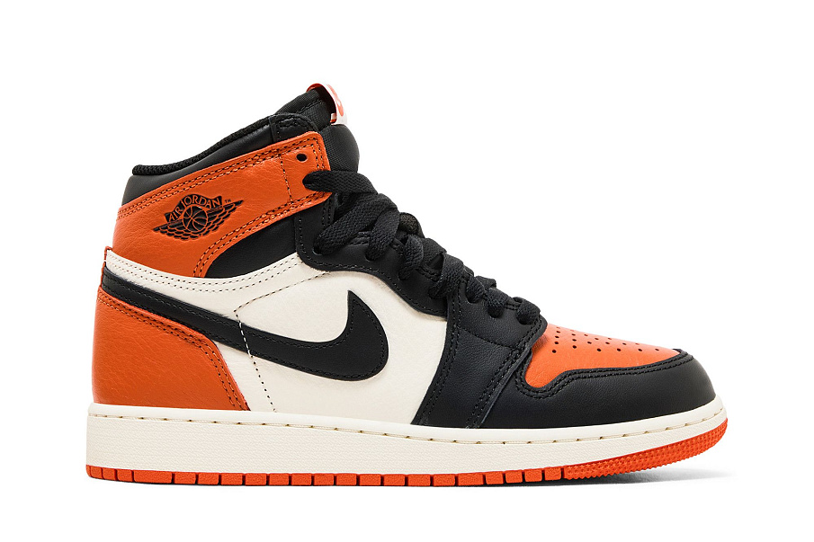 Фото № 2 с приближением к товару «‎Air Jordan 1 Retro High OG GS Shattered Backboard 2025»