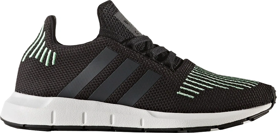 Фото № 1 с приближением к товару «‎adidas Swift Run Black White (Youth)»