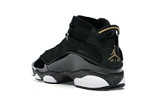 Фото № 6 с приближением к товару «‎Jordan 6 Rings Black Metallic Gold White»
