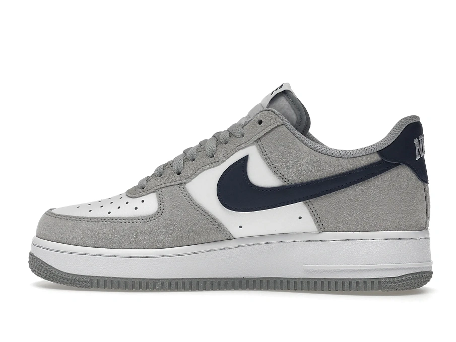 Фото № 6 с приближением к товару «‎Nike Air Force 1 Low 07 Light Smoke Grey Midnight Navy»