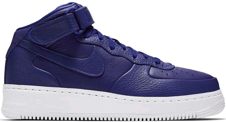 Фото № 1 с приближением к товару «‎Nike Air Force 1 Mid Concord White»