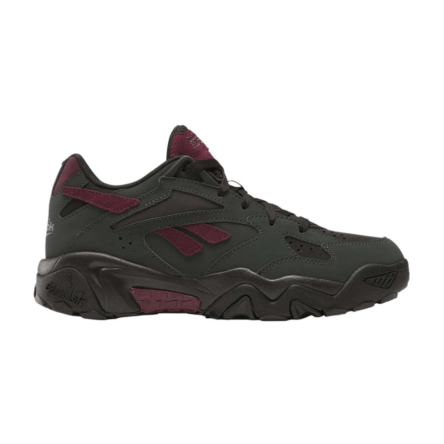 Фото № 1 с приближением к товару «‎Reebok Preseason 94 Low Retro Grey/Black/Black Cherry»