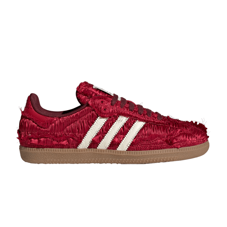 Фото № 1 с приближением к товару «‎Caroline Hu x adidas Samba OG Satin Pack - Power Red»